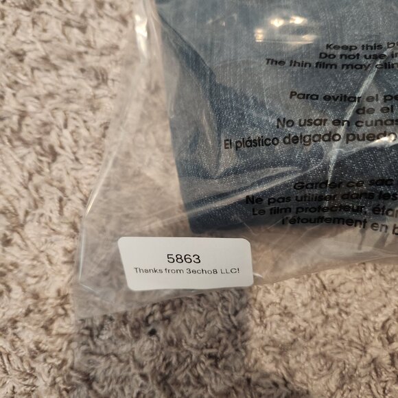 Garnet Hill Blue Jean Skirt Womens Size 12 Denim Pockets A-Line Cowboy Core - Picture 12 of 12